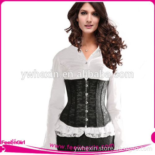 Wholesale Black Hot Sexy Underbust Waist Shaper Corset